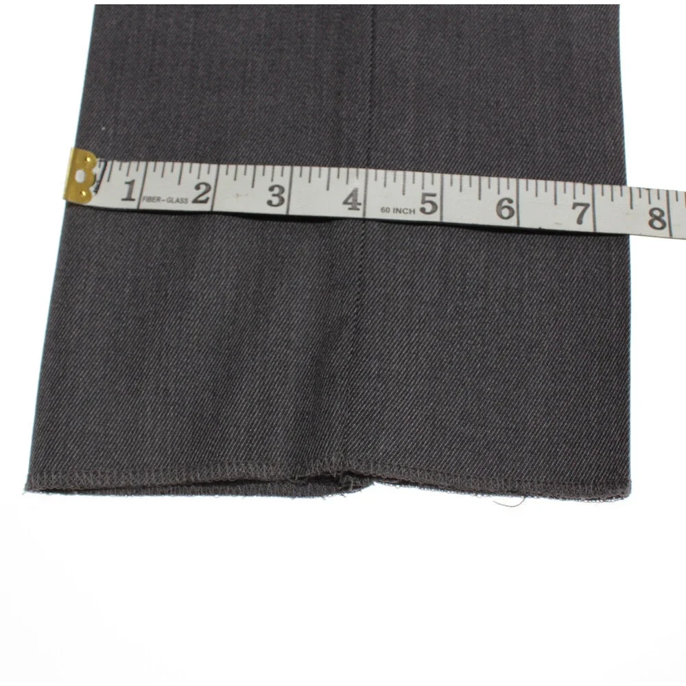 PT Torino NWT Dress Pants Size 54 (US 38) Slim Fit in Dark Gray Wool Blend